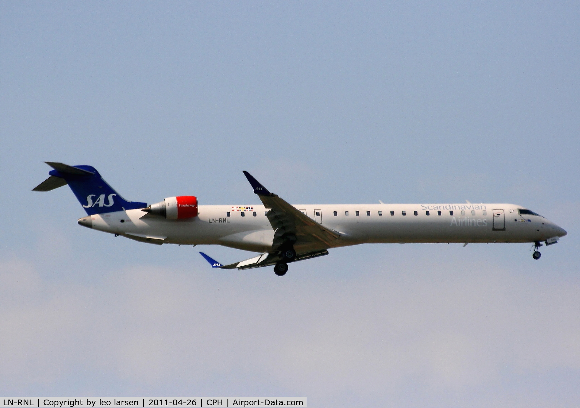 LN-RNL, 2010 Bombardier CRJ-900LR (CL-600-2D24) C/N 15250, Copenhagen 26.4.11
