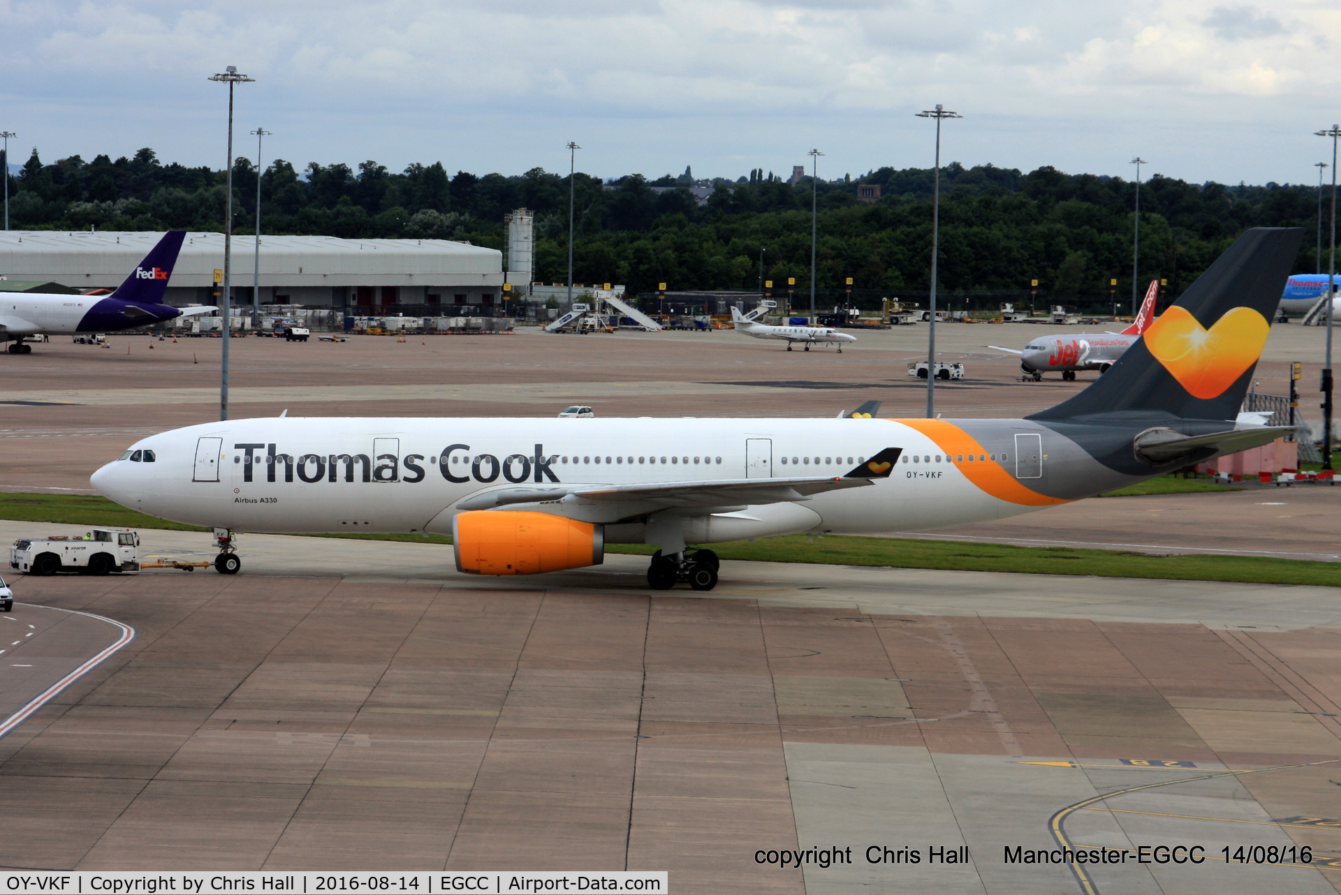 OY-VKF, 1999 Airbus A330-243 C/N 309, Thomas Cook Scandinavia