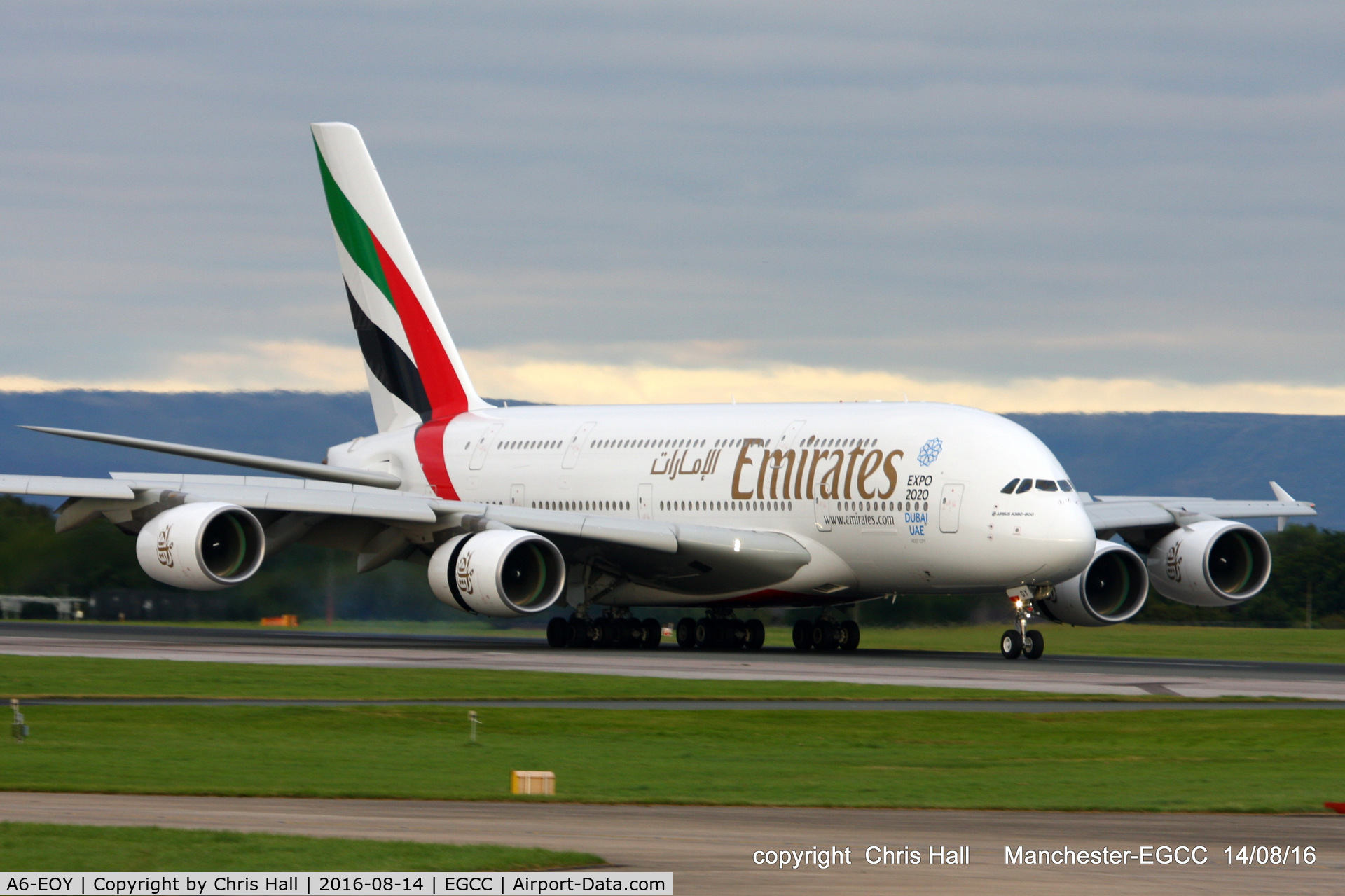 A6-EOY, 2015 Airbus A380-861 C/N 209, Emirates