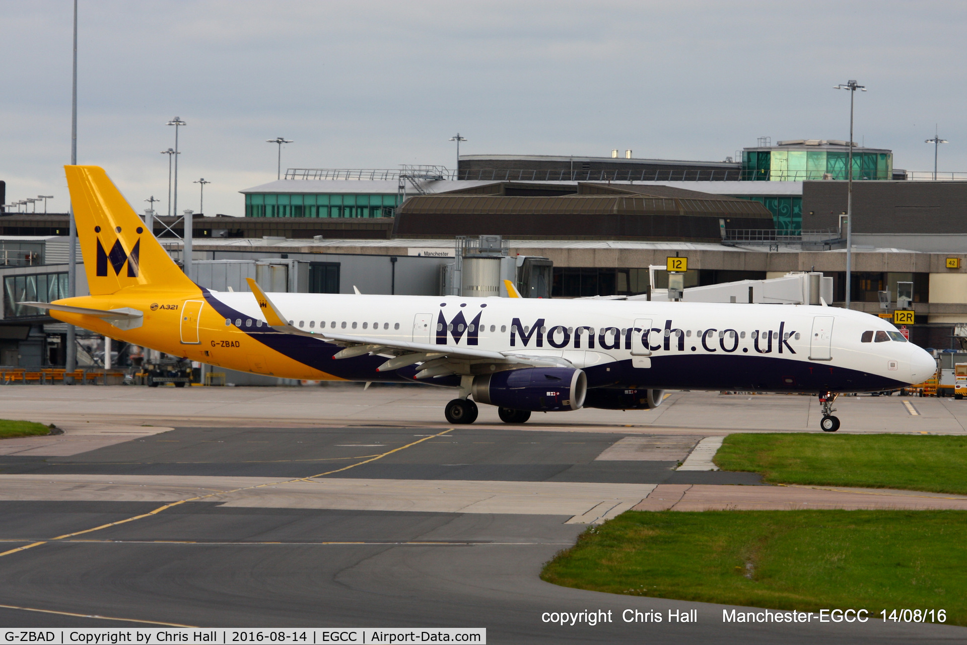 G-ZBAD, 2013 Airbus A321-231 C/N 5582, Monarch