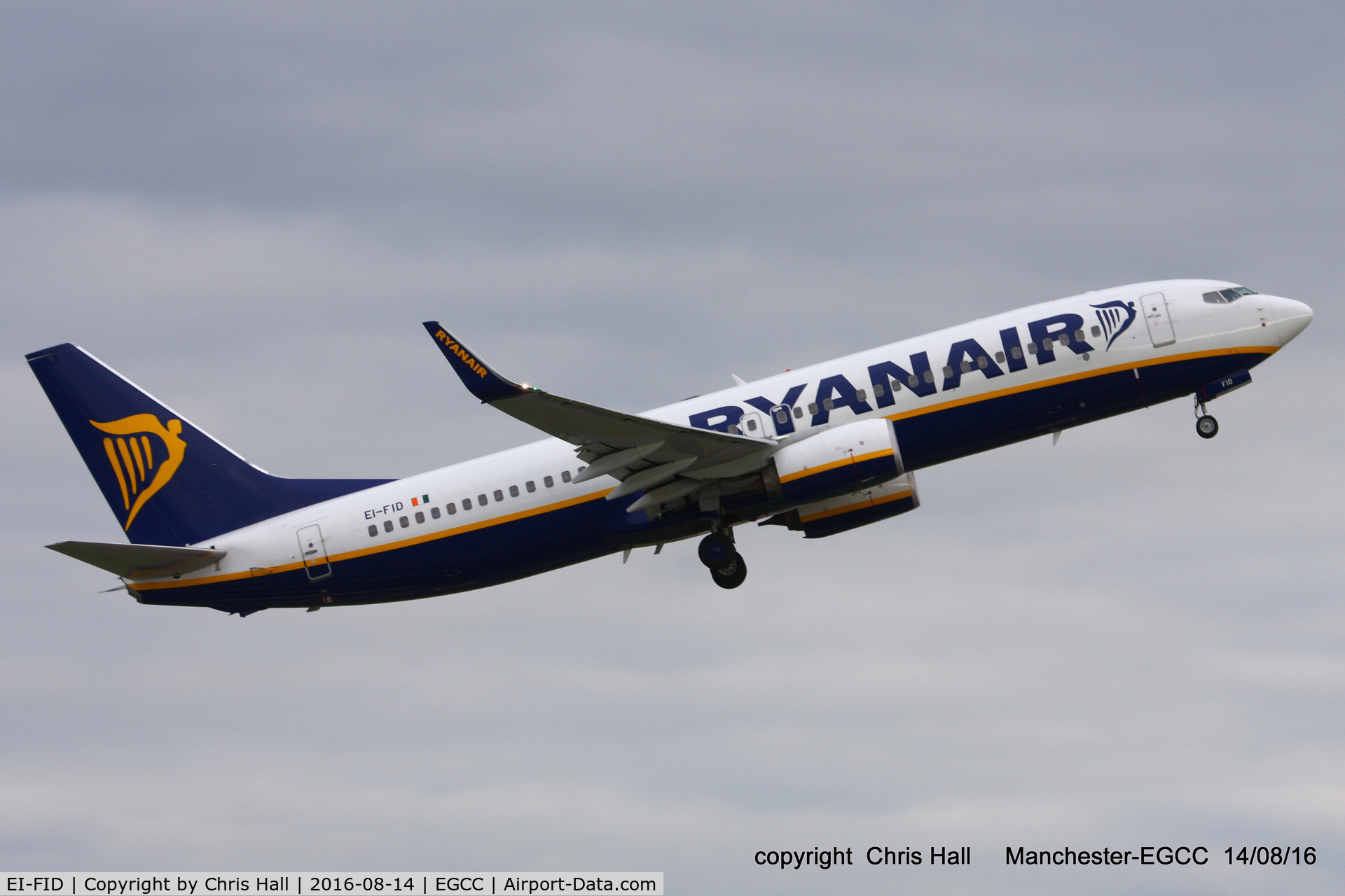 EI-FID, 2015 Boeing 737-8AS C/N 44694, Ryanair