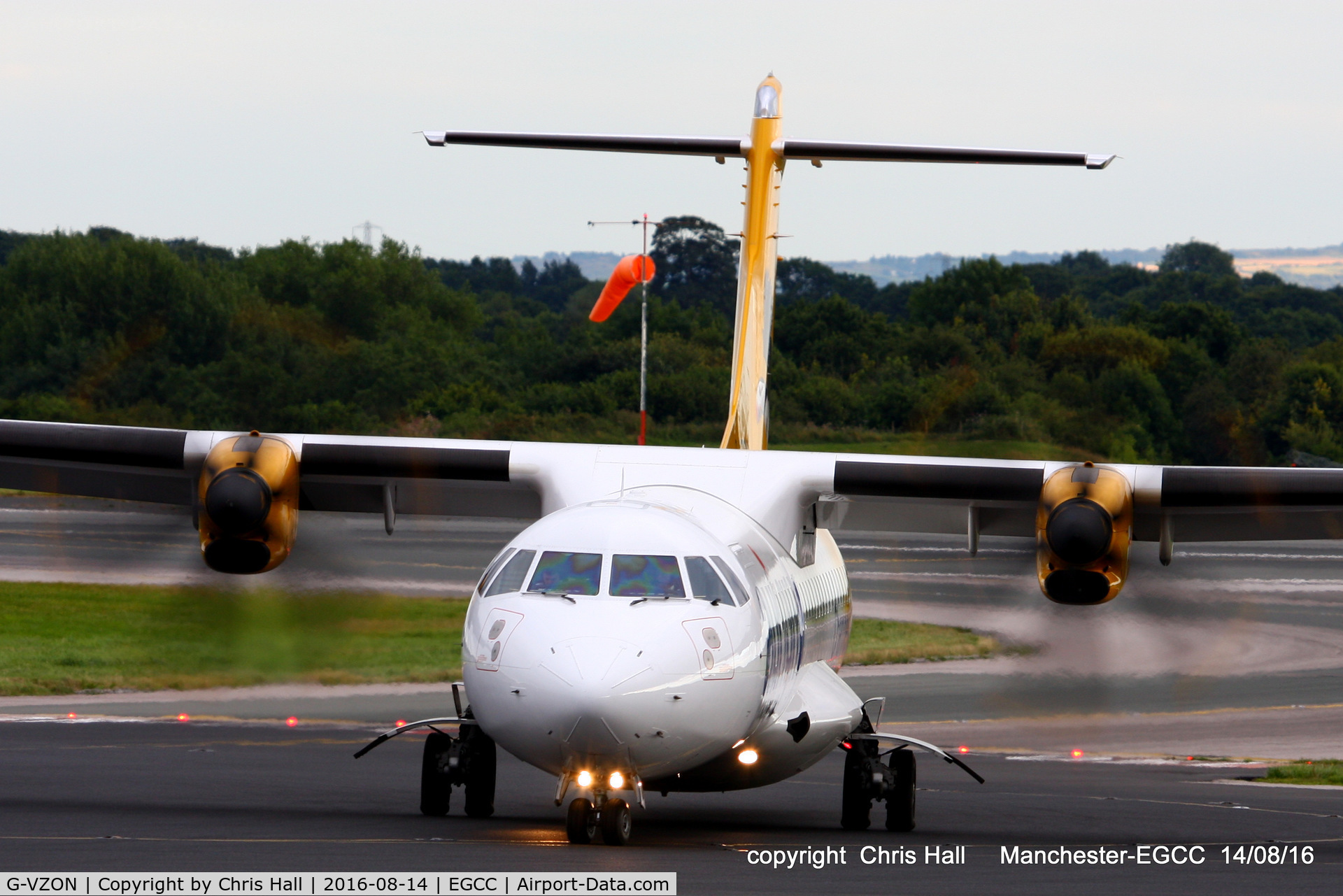 G-VZON, 2009 ATR 72-212A C/N 853, Aurigny Air Services