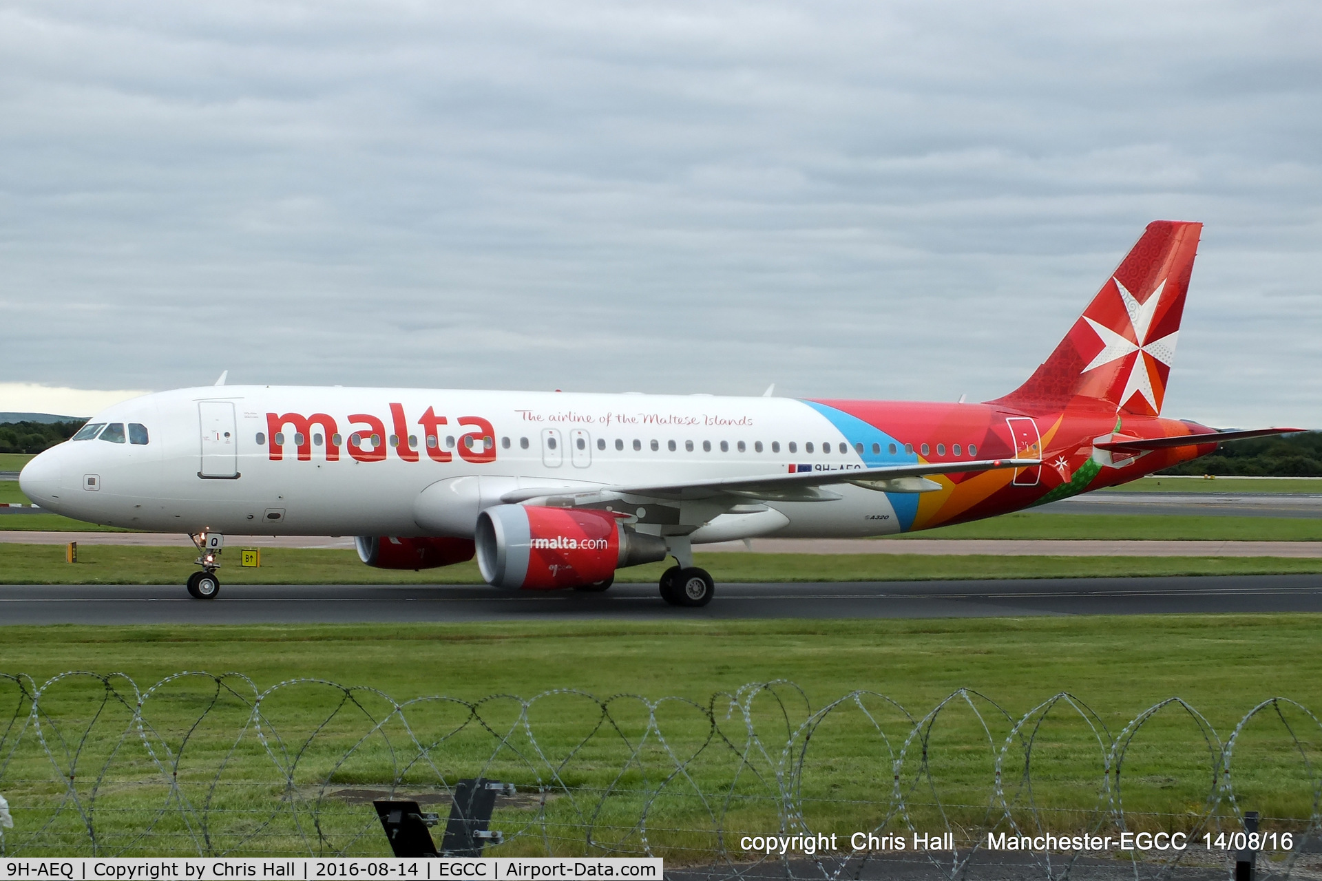 9H-AEQ, 2007 Airbus A320-214 C/N 3068, Air Malta