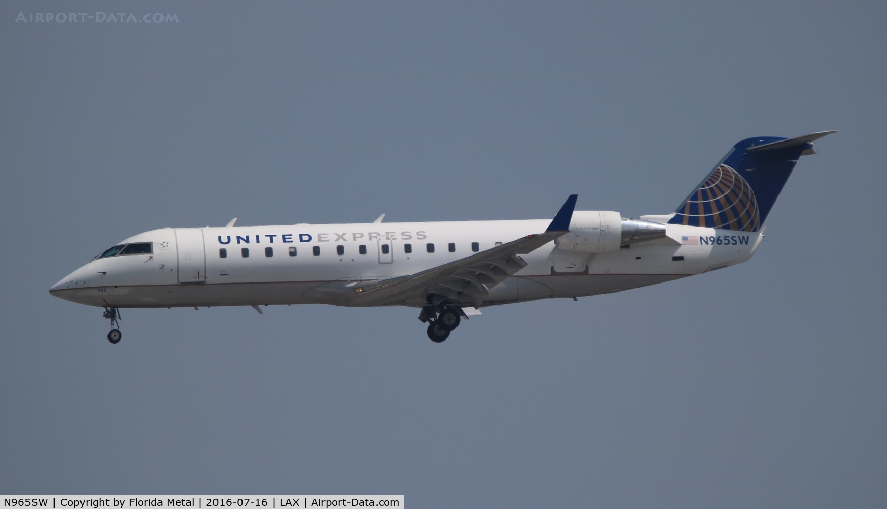 N965SW, 2003 Bombardier CRJ-200ER (CL-600-2B19) C/N 7871, United Express