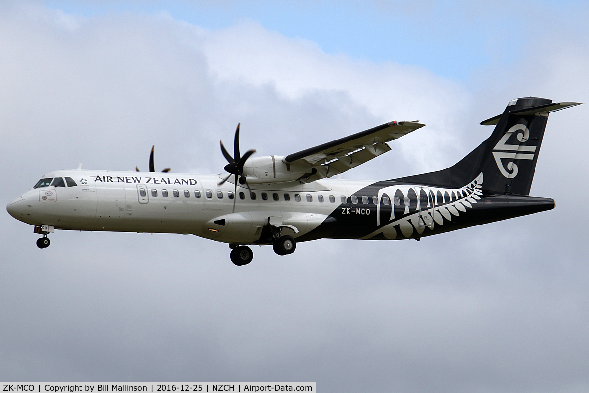 ZK-MCO, 1999 ATR 72-212A C/N 628, NZ5275 from NSN