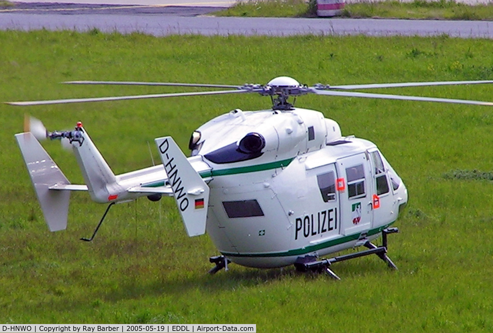 D-HNWO, 2004 Eurocopter-Kawasaki BK-117C-1 C/N 7552, MBB/Kawasaki BK-117C-1 [7552] (Polizei) Dusseldorf~D 19/05/2005