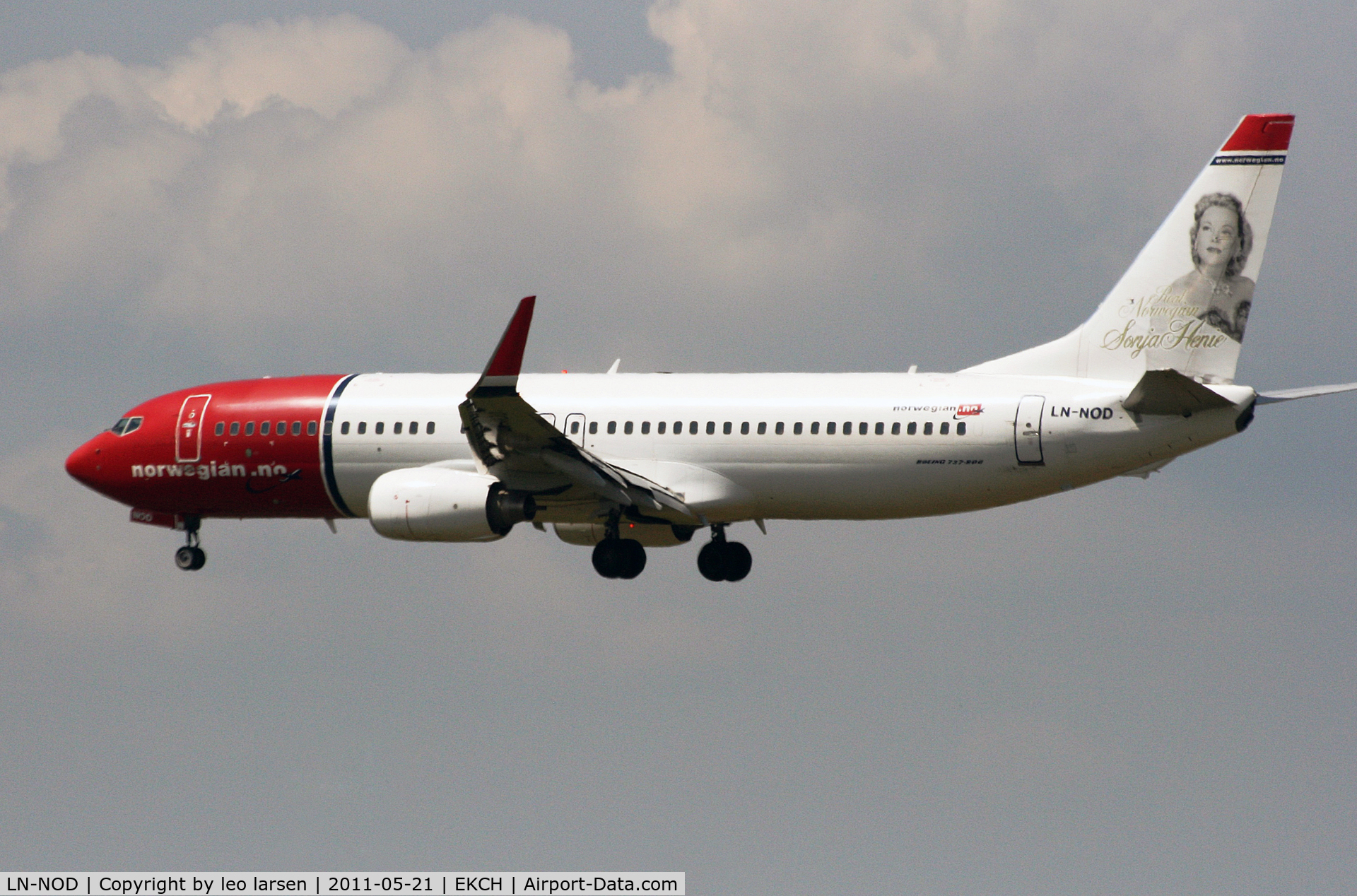 LN-NOD, 2008 Boeing 737-8Q8 C/N 35280, Copenhagen 21.5.11
