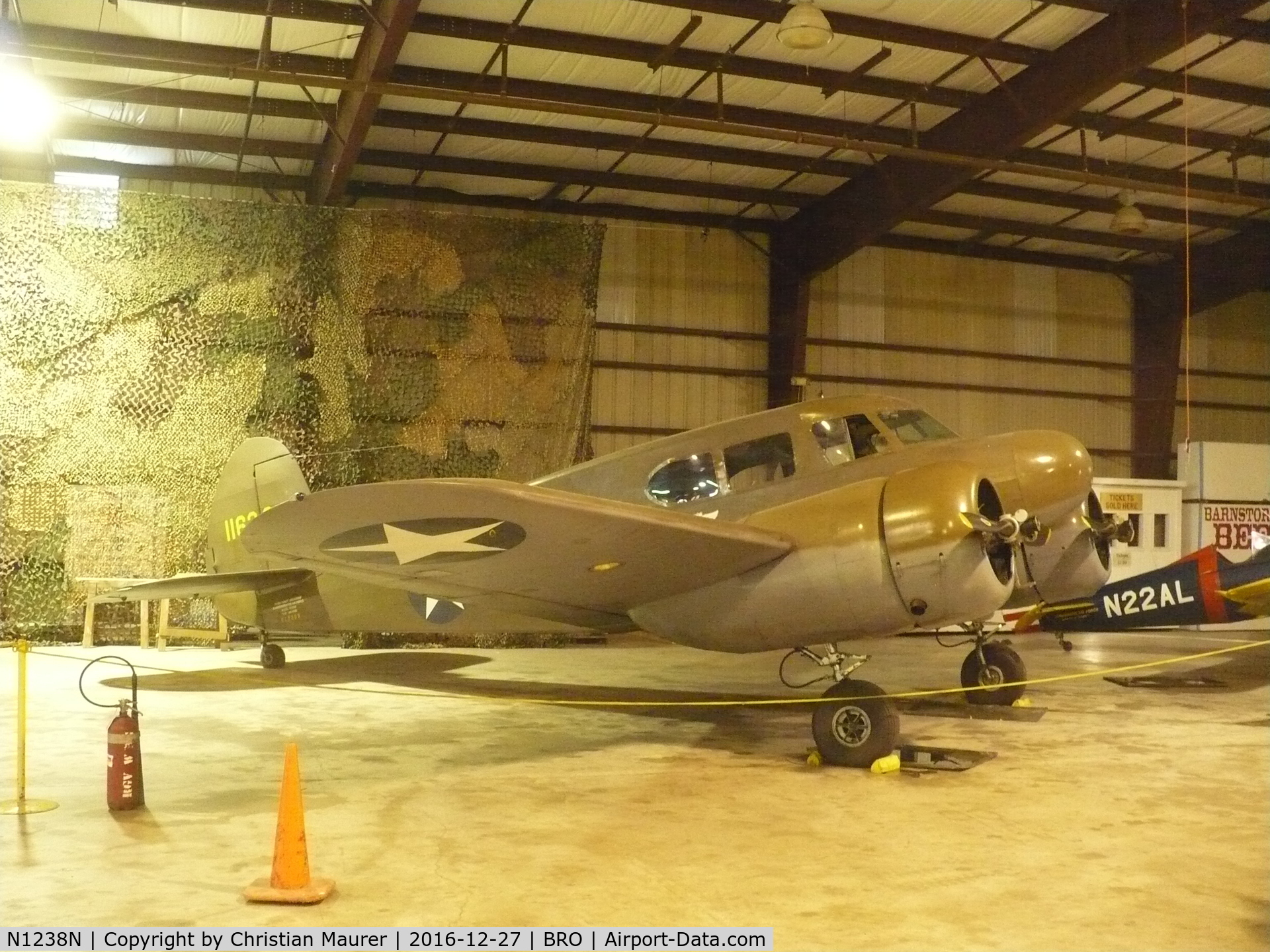 N1238N, 1941 Cessna T-50 Bobcat Bobcat C/N 1632, Bamboo Bomber