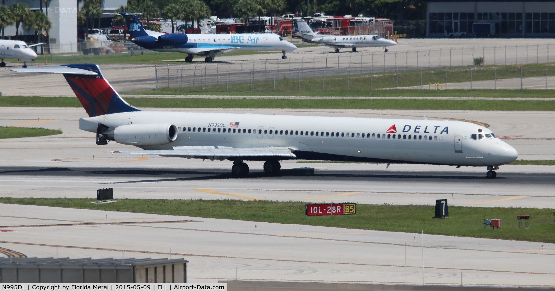 N995DL, 1991 McDonnell Douglas MD-88 C/N 53362, Delta