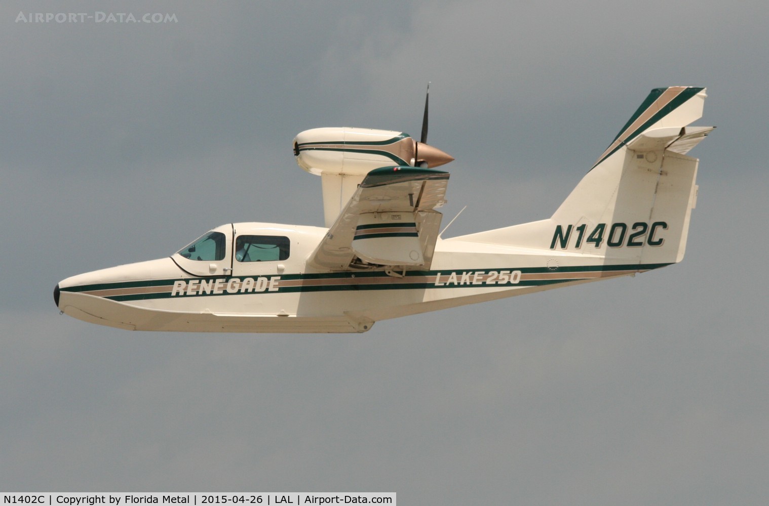 N1402C, 1984 Aerofab Inc Lake LA-4-250 C/N 15, Lake LA-250