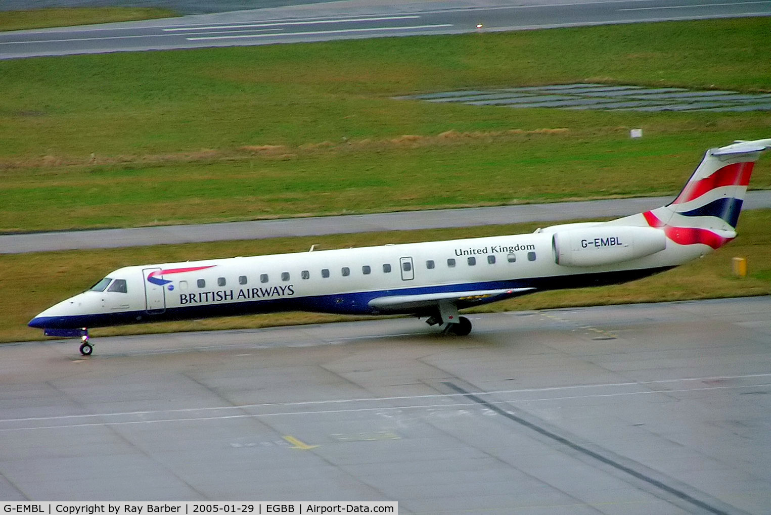 G-EMBL, 1999 Embraer EMB-145EU (ERJ-145EU) C/N 145177, Embraer ERJ-145EU [145177] (British Airways CitiExpress) Birmingham Int'l~G 29/01/2005