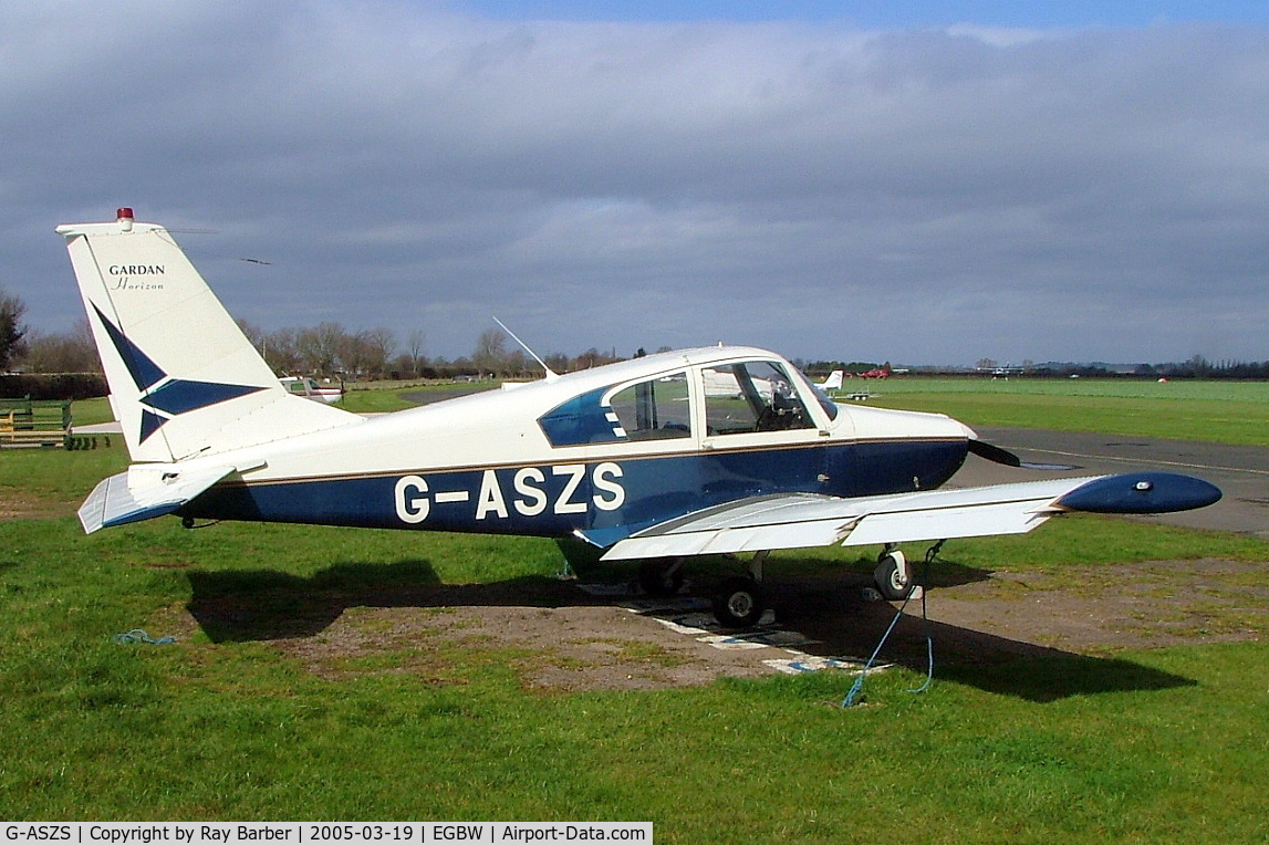 G-ASZS, 1965 Gardan GY-80-160 Horizon C/N 70, Gardan GY-80-160 Horizon [70] Wellesbourne Mountford~G 17/03/2005
