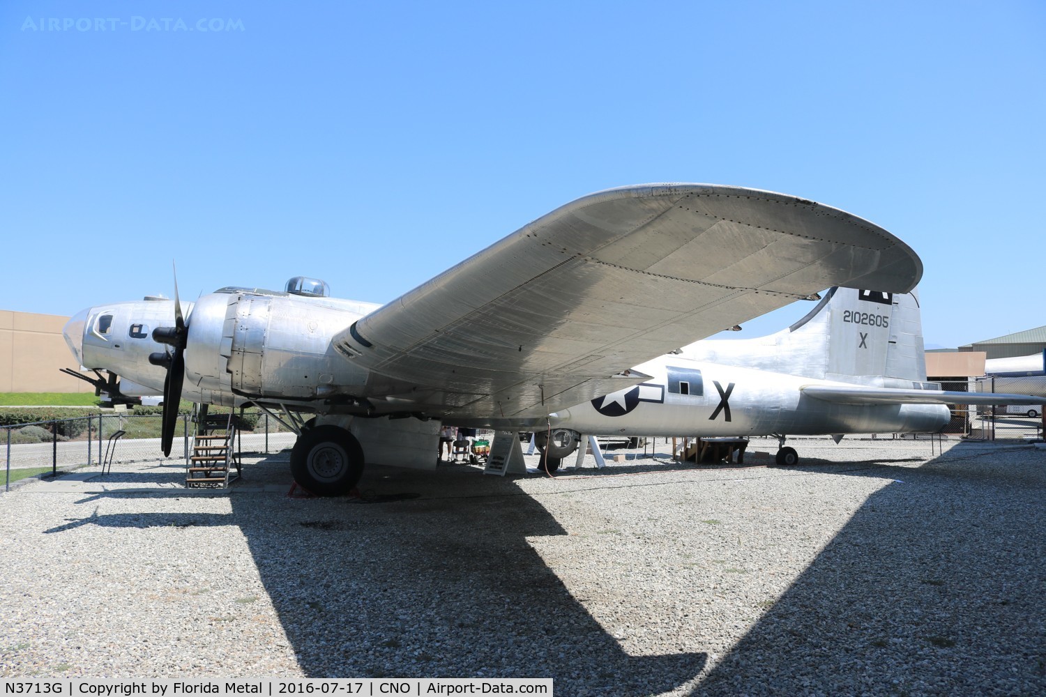 N3713G, 1960 Boeing B-17G Flying Fortress C/N 32325, Being restored to flying condition as Picadilly Lily