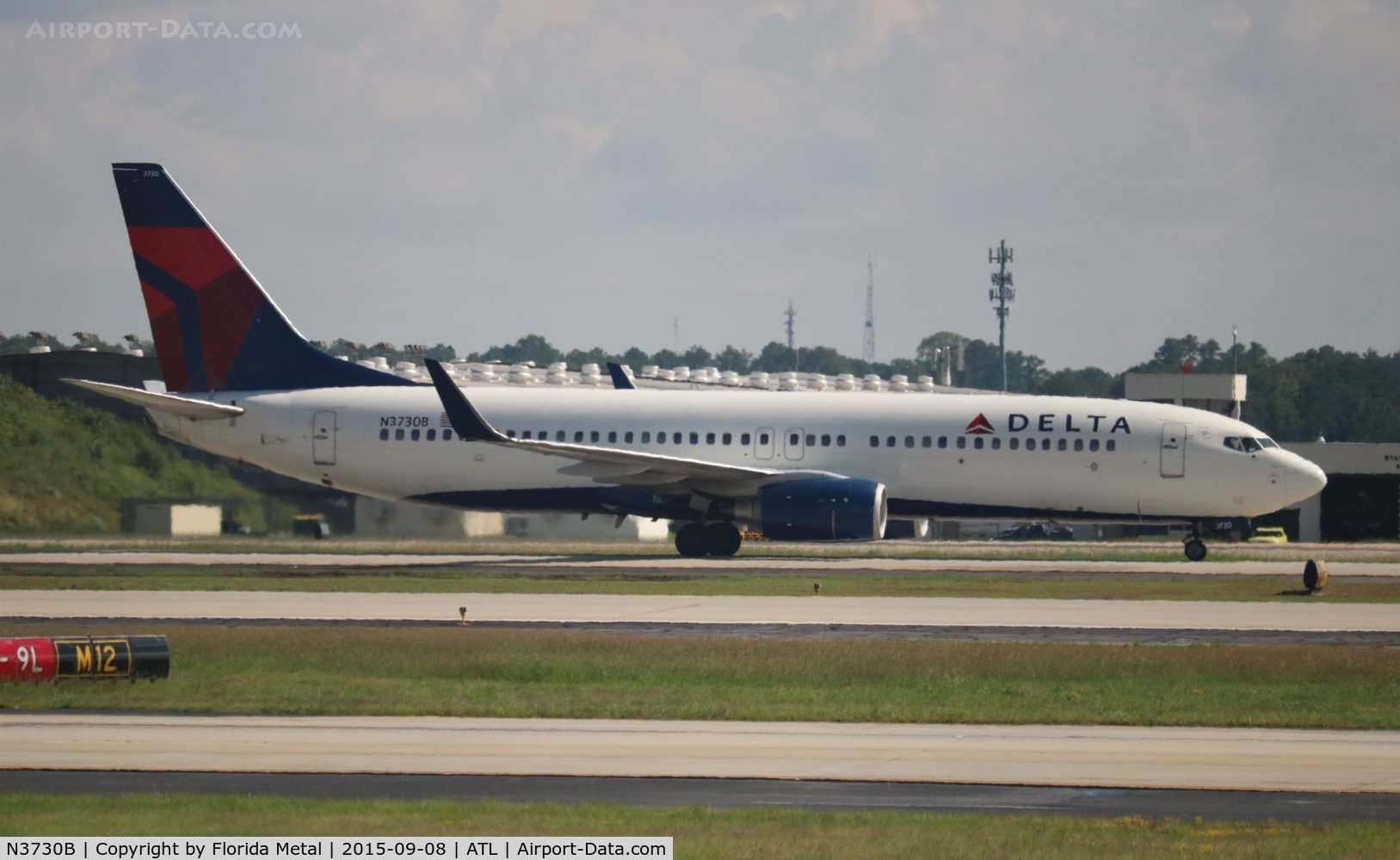 N3730B, 2000 Boeing 737-832 C/N 30538, Delta
