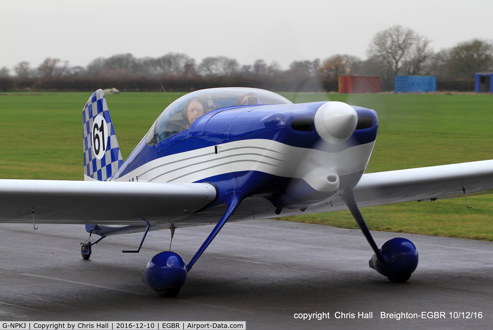 G-NPKJ, 1998 Vans RV-6 C/N PFA 181-13138, at Breighton