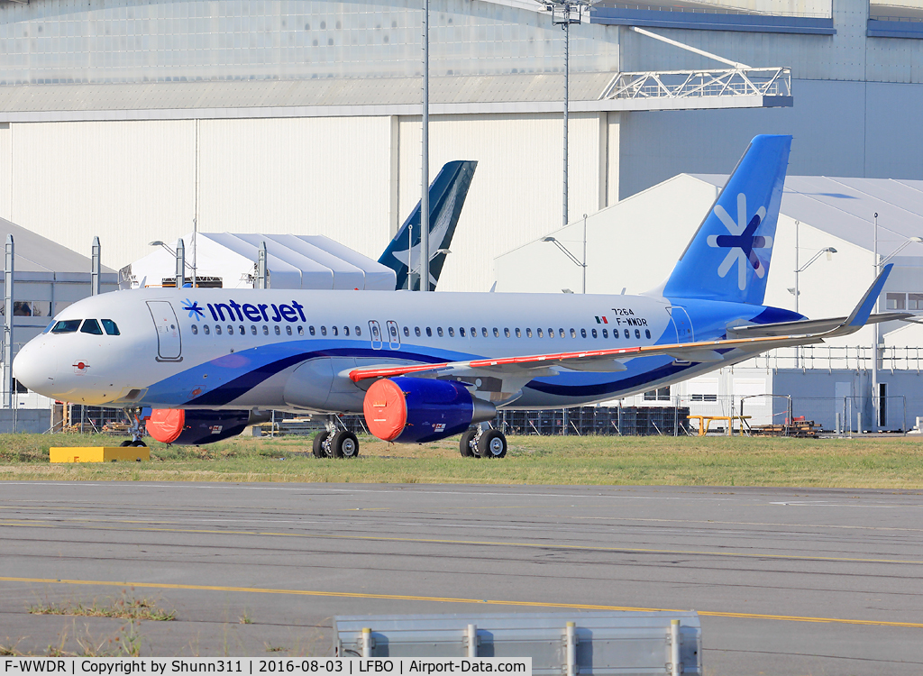 F-WWDR, 2016 Airbus A320-214 C/N 7264, C/n 7264 - To be XA-CBA