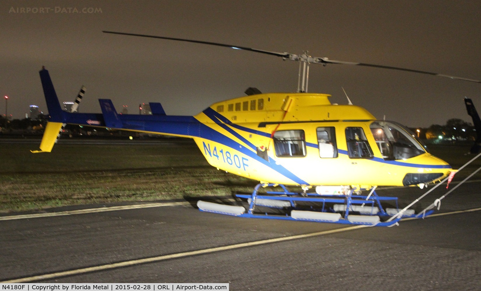 N4180F, 1991 Bell 206L-3 LongRanger III C/N 51469, Bell 206L-3