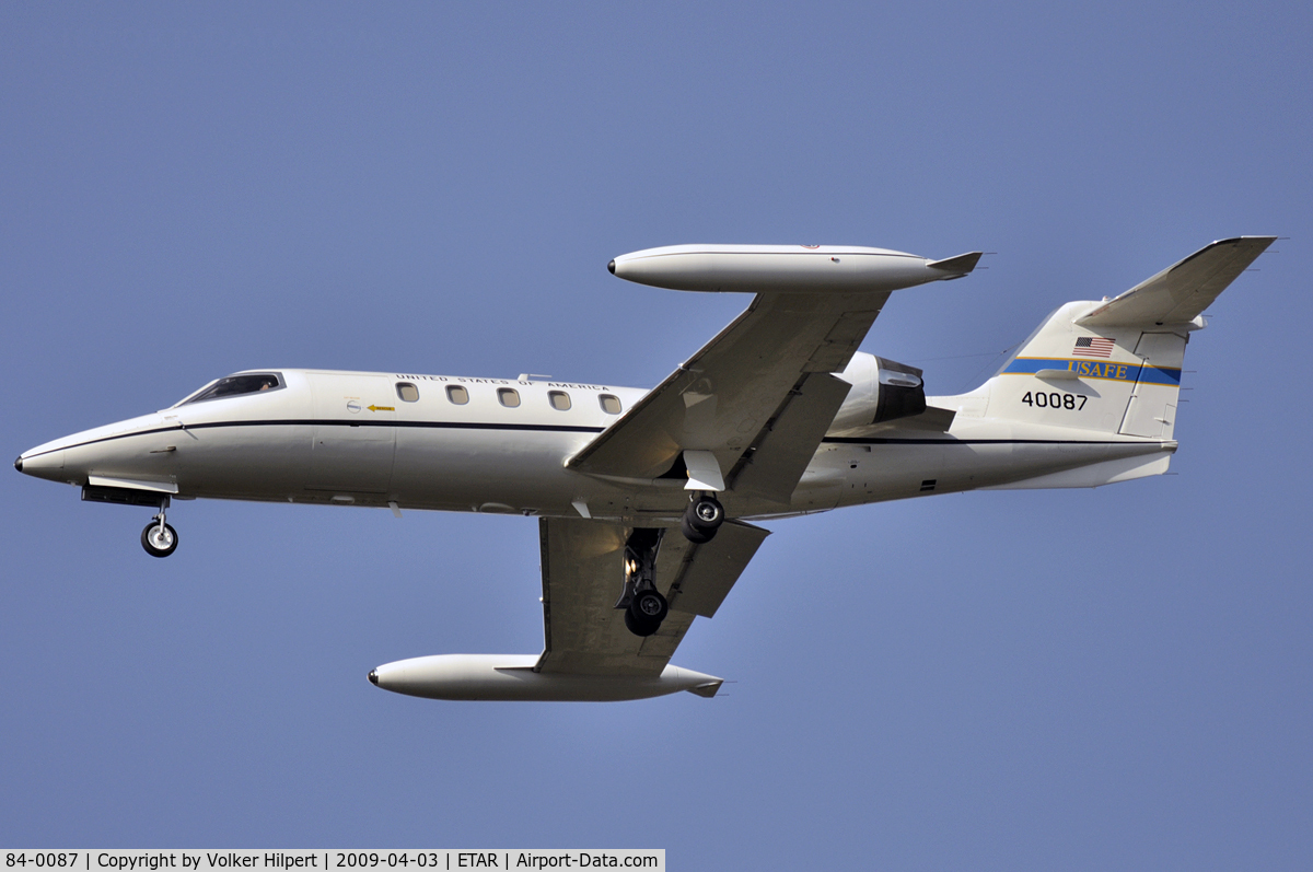 84-0087, 1984 Gates Learjet C-21A C/N 35A-533, at rms
