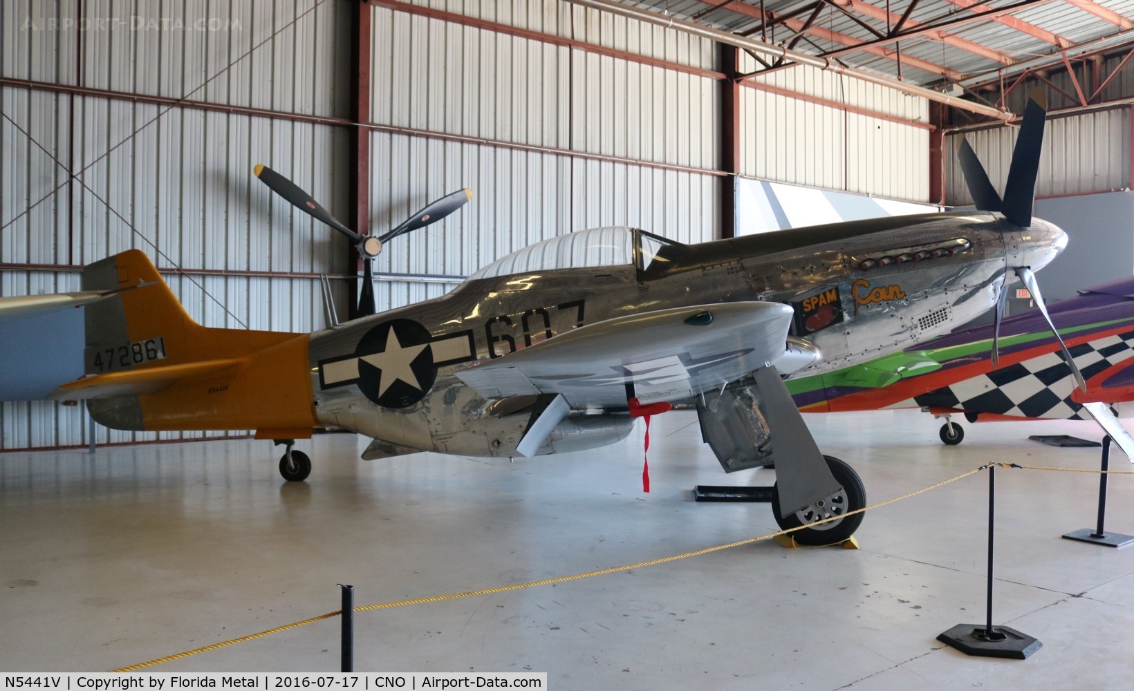 N5441V, 1961 North American F-51D Mustang C/N 45-11582, Spam Can/Dolly