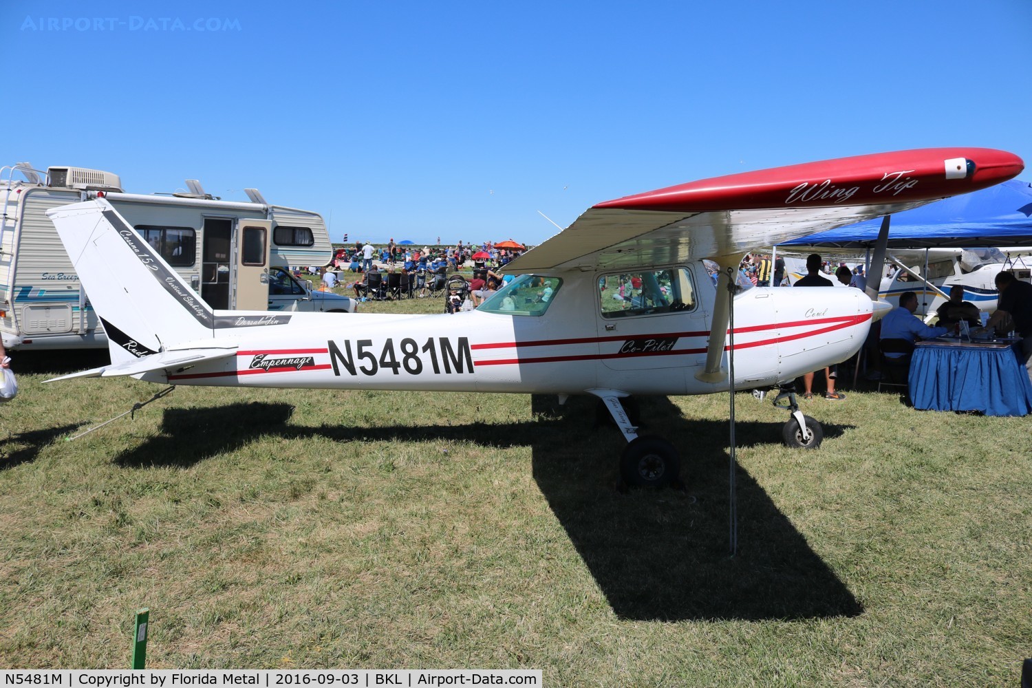N5481M, 1980 Cessna 152 C/N 15284593, Cessna 152