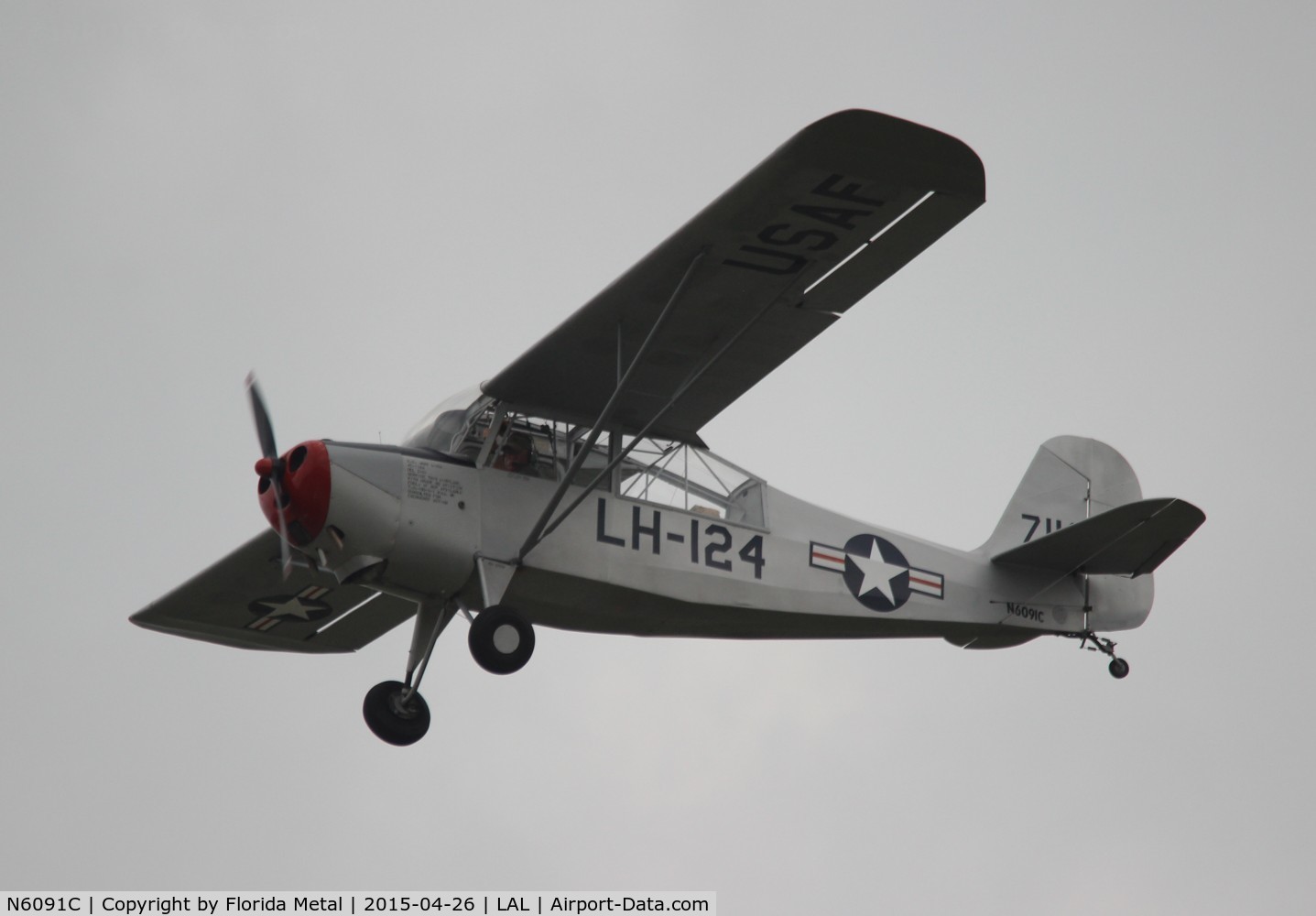 N6091C, 1947 Aeronca L-16A C/N Not found (47-1124), L-16A