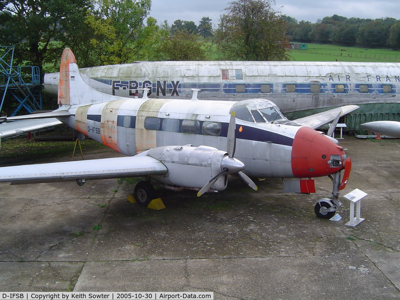 D-IFSB, De Havilland DH-104 Dove 2B C/N 04379, De Havilland Museum