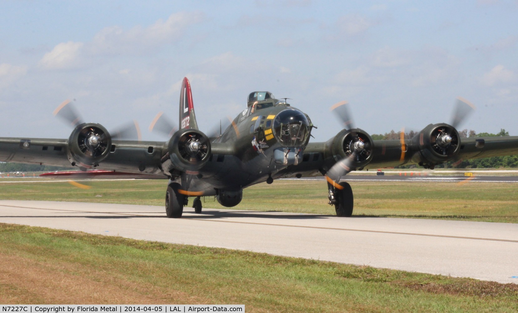 N7227C, 1944 Boeing B-17G Fortress C/N 32513, Texas Raiders