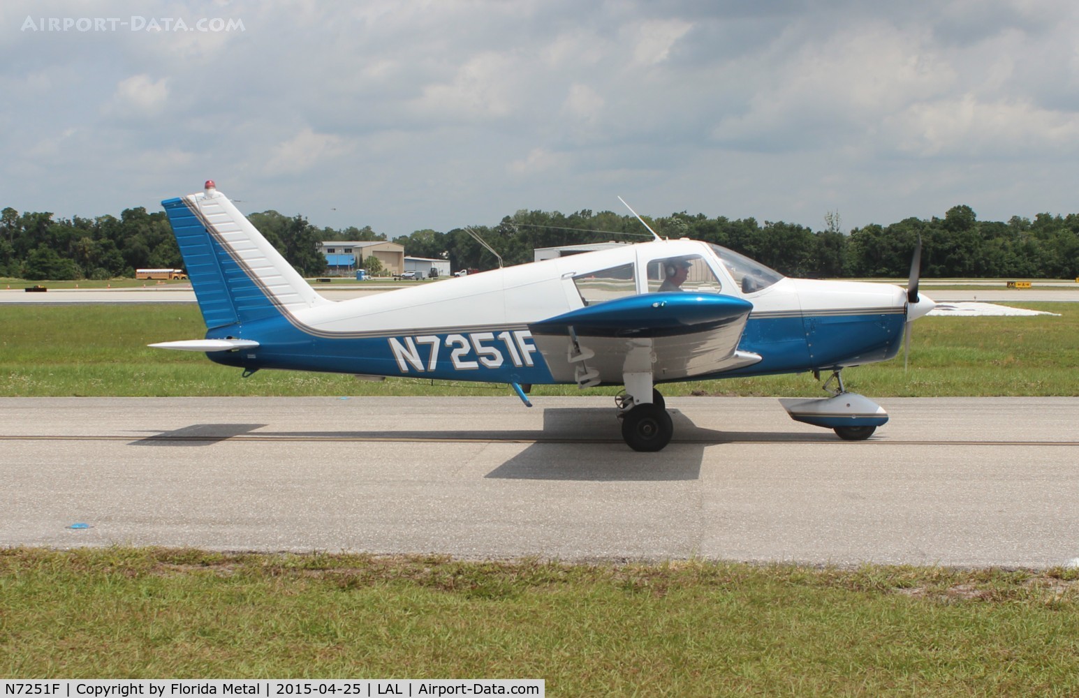 N7251F, 1968 Piper PA-28-140 C/N 28-25168, PA-28-140