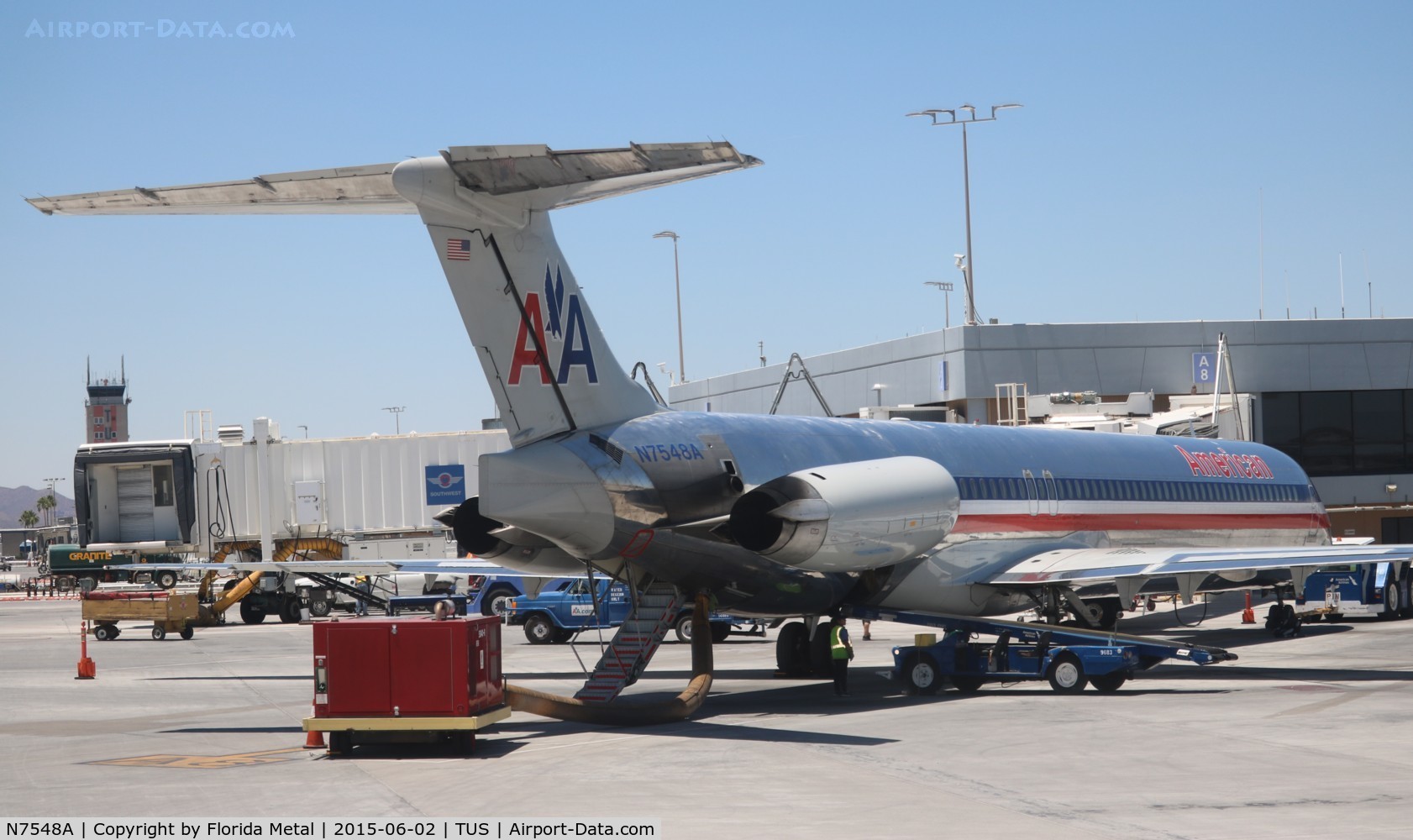 N7548A, 1991 McDonnell Douglas MD-82 (DC-9-82) C/N 53030, American