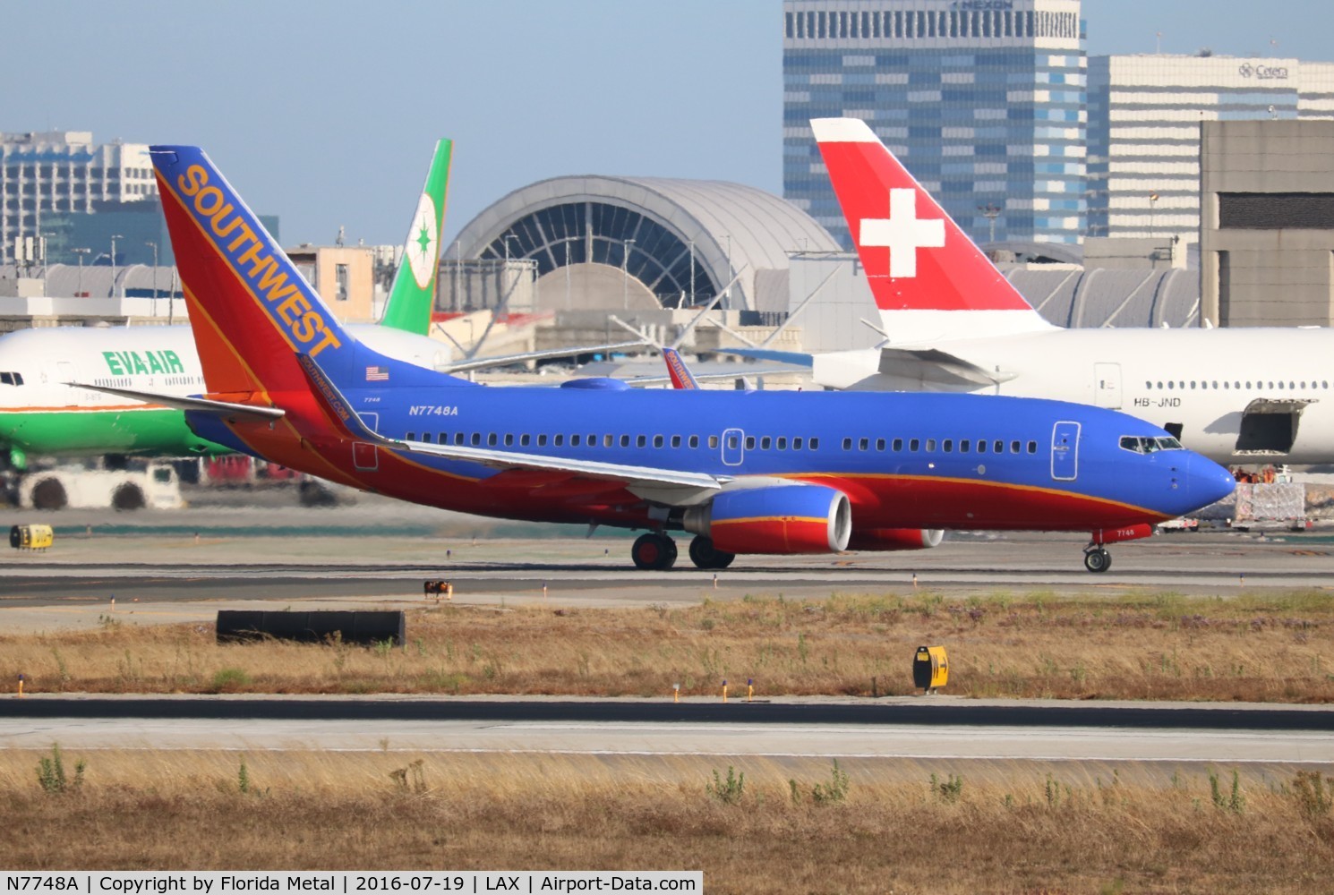 N7748A, 2007 Boeing 737-7BD C/N 36399, Southwest