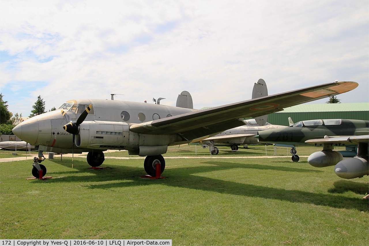 172, Dassault MD-312 Flamant C/N 172, Dassault MD-312 Flamant, Musée Européen de l'Aviation de Chasse, Montélimar-Ancône airfield (LFLQ)