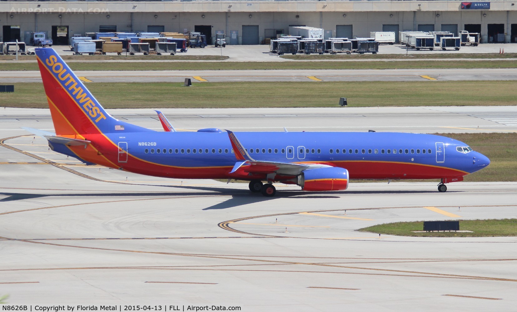 N8626B, 2014 Boeing 737-8H4 C/N 36894, Southwest