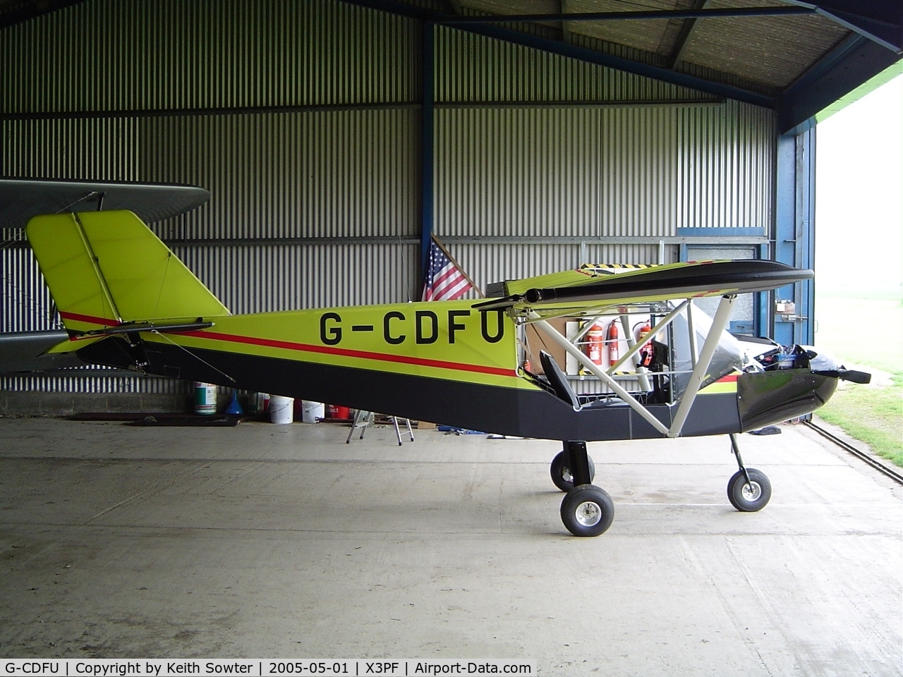 G-CDFU, 2004 Rans S-6ES Coyote II C/N PFA 204-14232, Based aircraft
