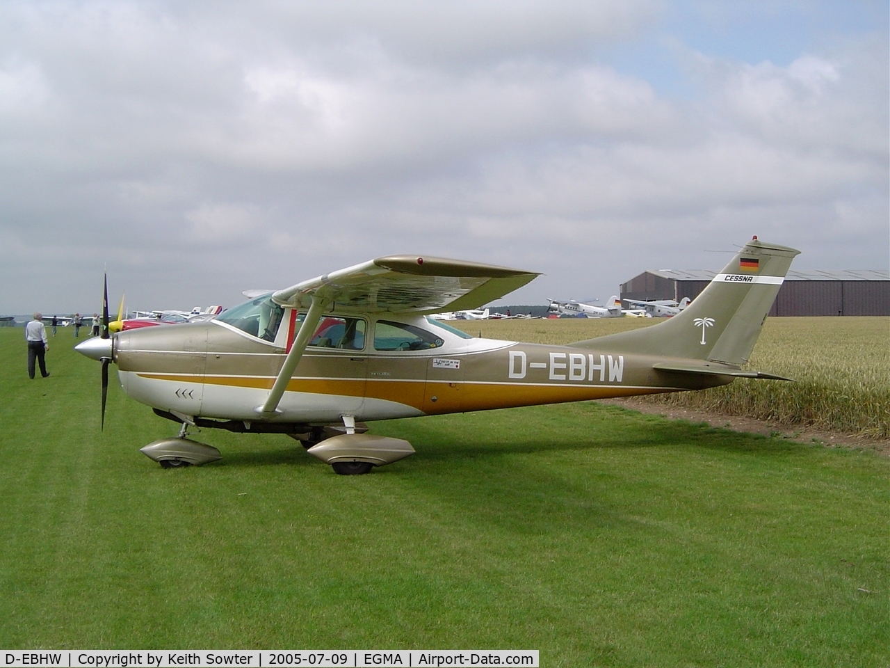 D-EBHW, Cessna 182M Skylane C/N 18259877, Flying legends visitor