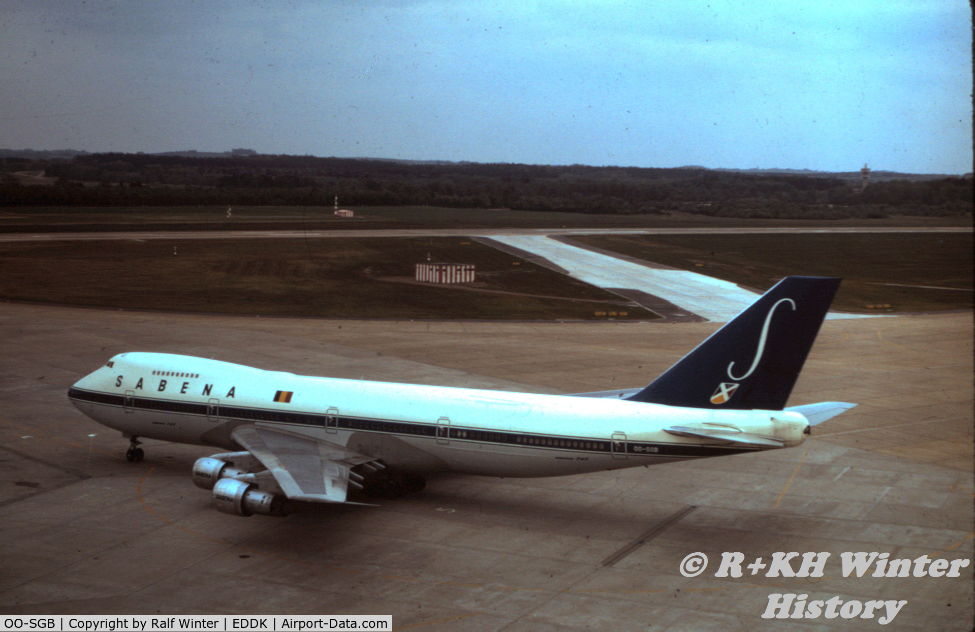 OO-SGB, 1990 Boeing 747-129 C/N 20402, Boeing 747-129(SCD) - Sabena Belgien World Airlines - OO-SGB - 1978 - CGN