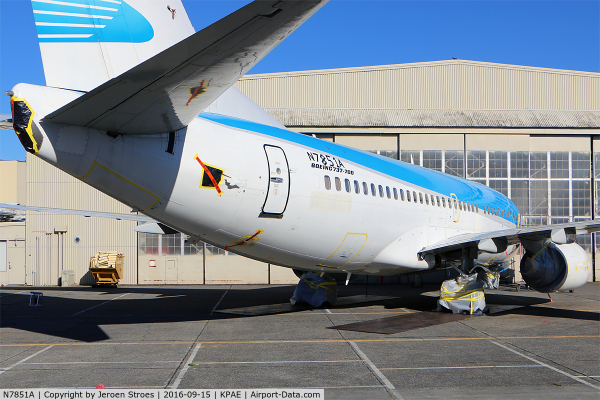 N7851A, 2001 Boeing 737-7Q8 C/N 28240, fot Southwest Airlines, Ex Aerolineas Argentinas