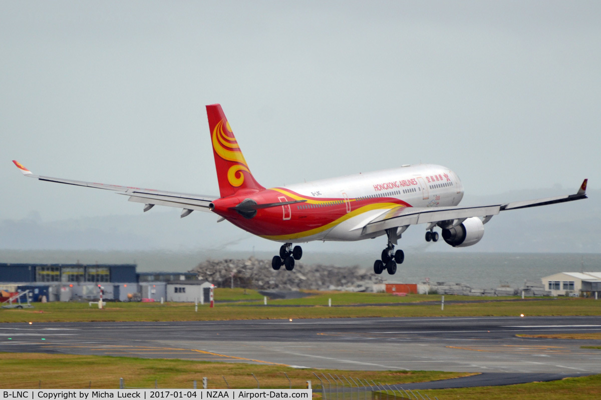 B-LNC, 2009 Airbus A330-223 C/N 1031, At Auckland