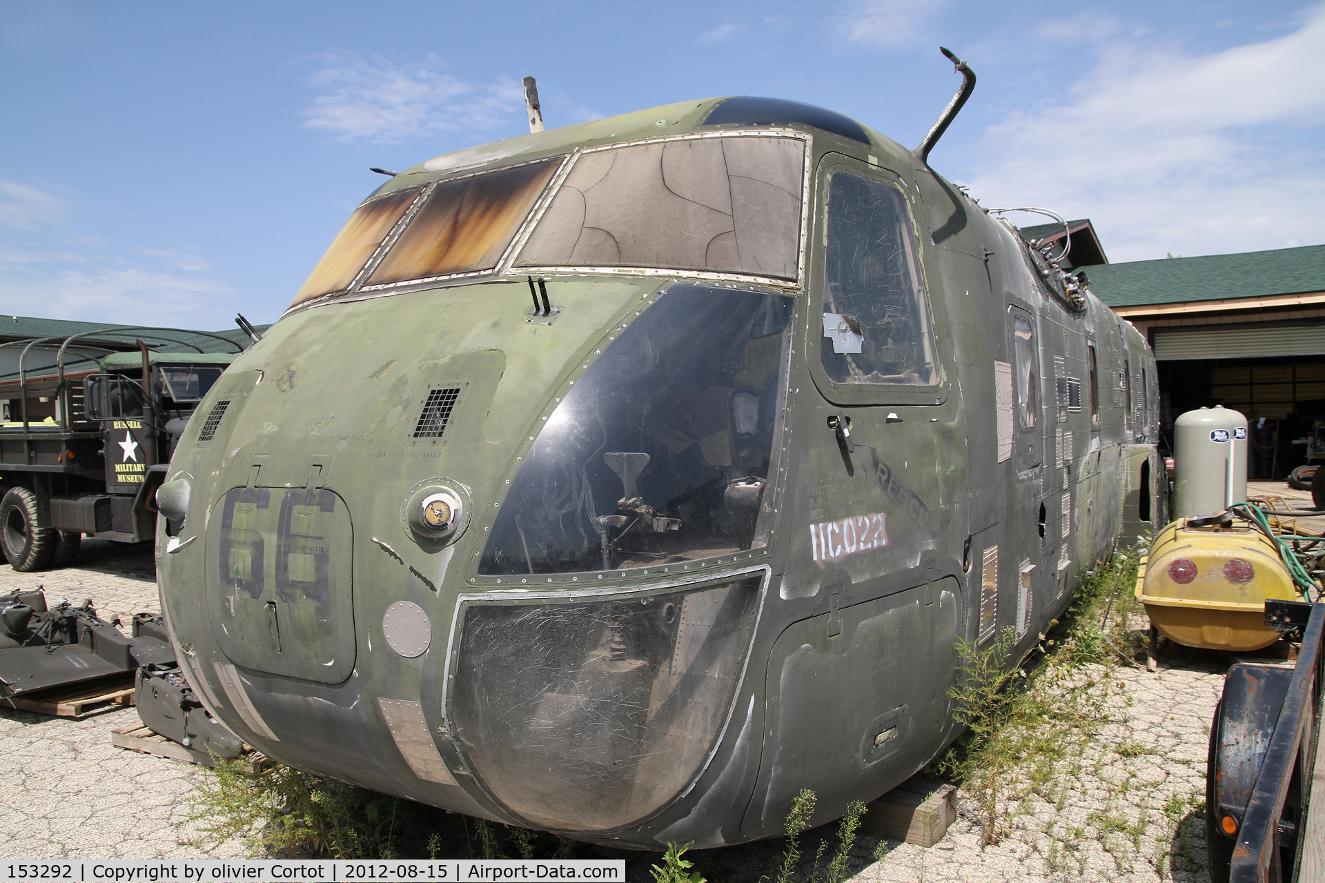 153292, 1967 Sikorsky CH-53A Sea Stallion C/N 65-061, Now at the Russel military museum