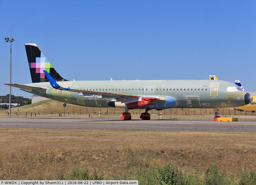 F-WWDX, 2016 Airbus A320-271N C/N 7102, C/n 7102 - For Volaris Airlines