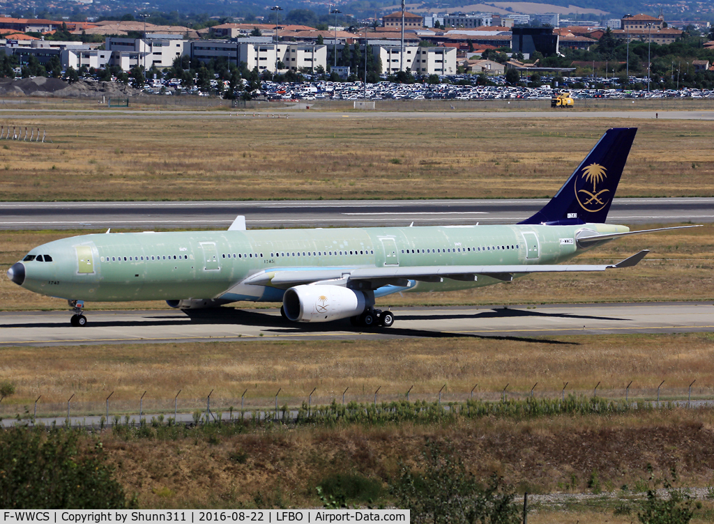 F-WWCS, 2016 Airbus A330-343 C/N 1743, C/n 1743 - For Saudia Airlines