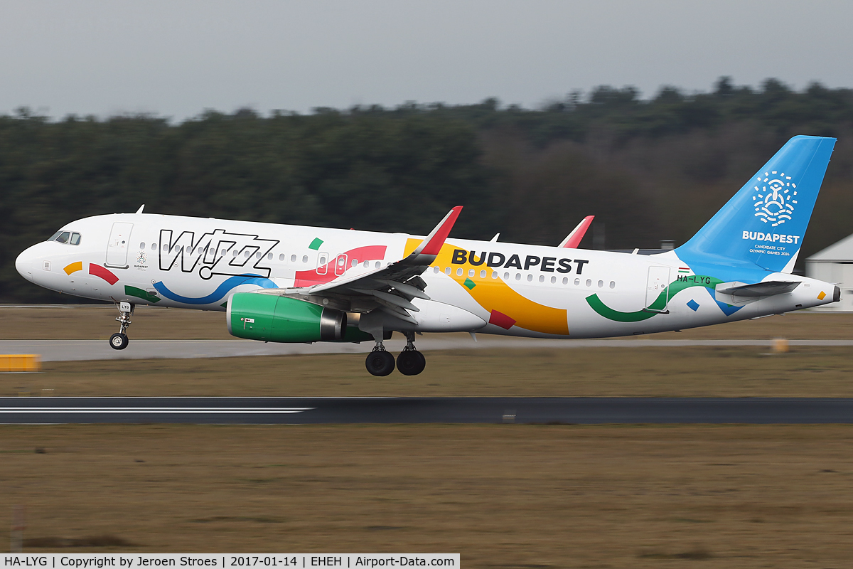 HA-LYG, 2013 Airbus A320-232 C/N 5539, Budapest Olympic games Promotion