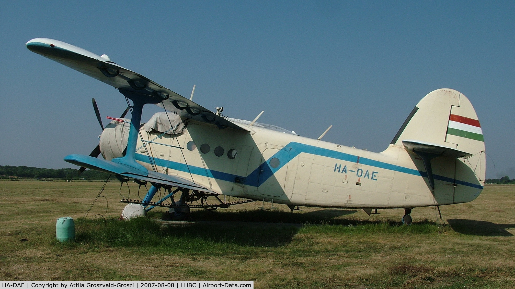 HA-DAE, 1975 PZL-Mielec An-2R C/N 1G164-06, Békéscsaba Airport, Hungary