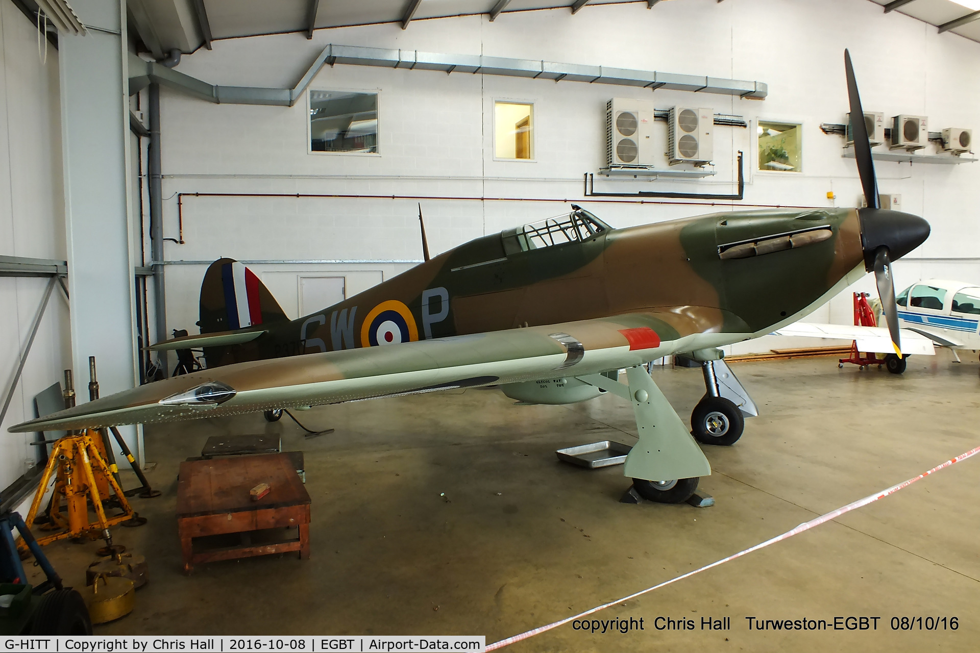 G-HITT, 1940 Hawker Hurricane I C/N Not found / see comment, at Turweston