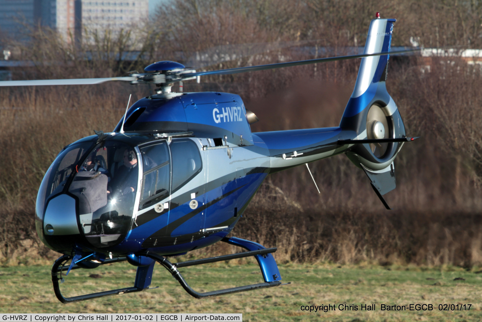 G-HVRZ, 2003 Eurocopter EC-120B Colibri C/N 1338, at Barton