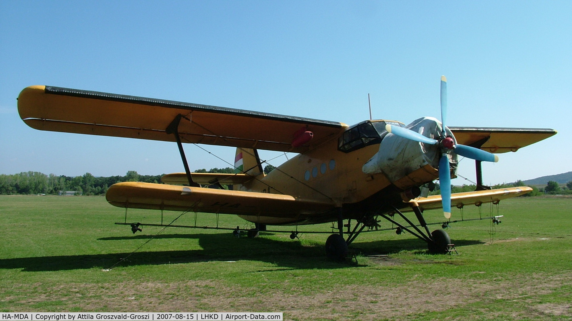 HA-MDA, 1977 PZL-Mielec An-2R C/N 1G176-23, Kecskéd Airfield, Hungary