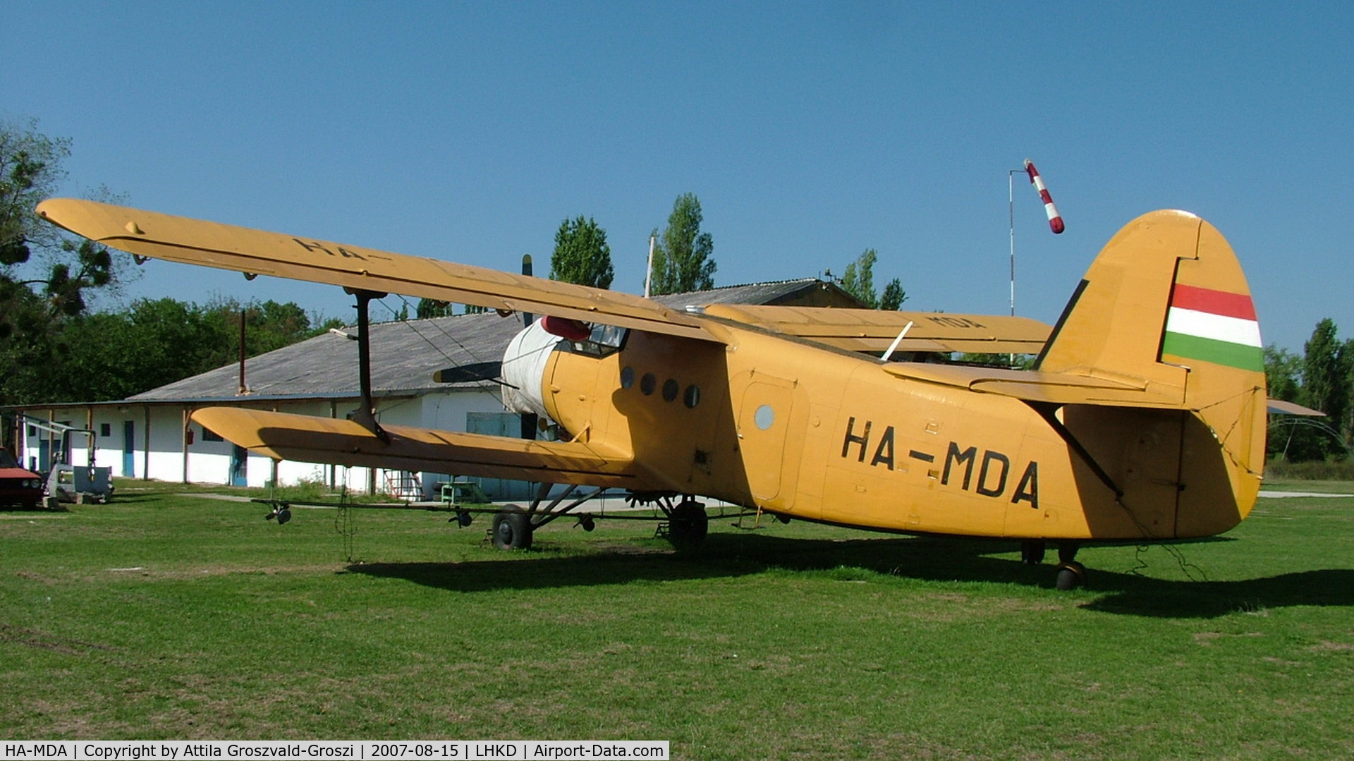 HA-MDA, 1977 PZL-Mielec An-2R C/N 1G176-23, Kecskéd Airfield, Hungary