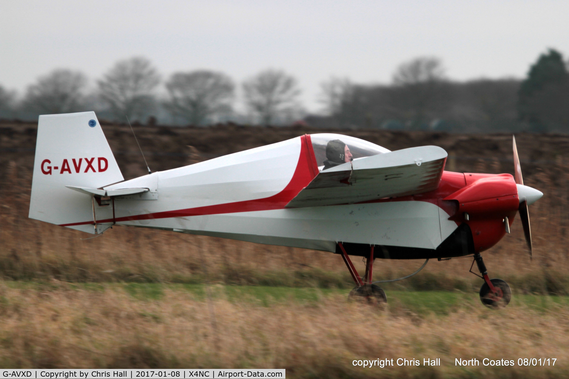 G-AVXD, 1967 Slingsby T.66 Nipper 3 C/N S109, at the Brass Monkey fly in, North Coates