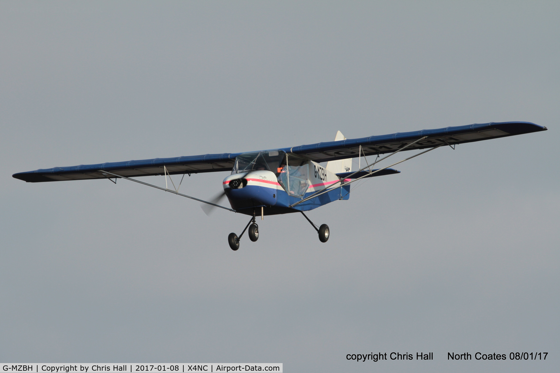 G-MZBH, 1996 Rans S-6ESD Coyote II C/N PFA 204-12244, at the Brass Monkey fly in, North Coates