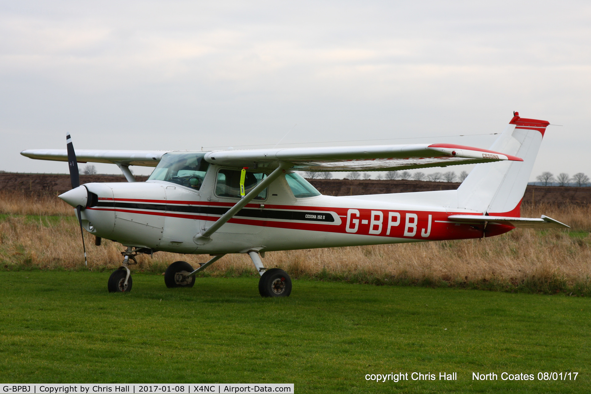 G-BPBJ, 1979 Cessna 152 C/N 152-83639, at the Brass Monkey fly in, North Coates