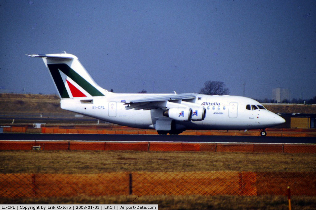 EI-CPL, 1995 British Aerospace Avro 146-RJ70 C/N E1267, EI-CPL in CPH APR99